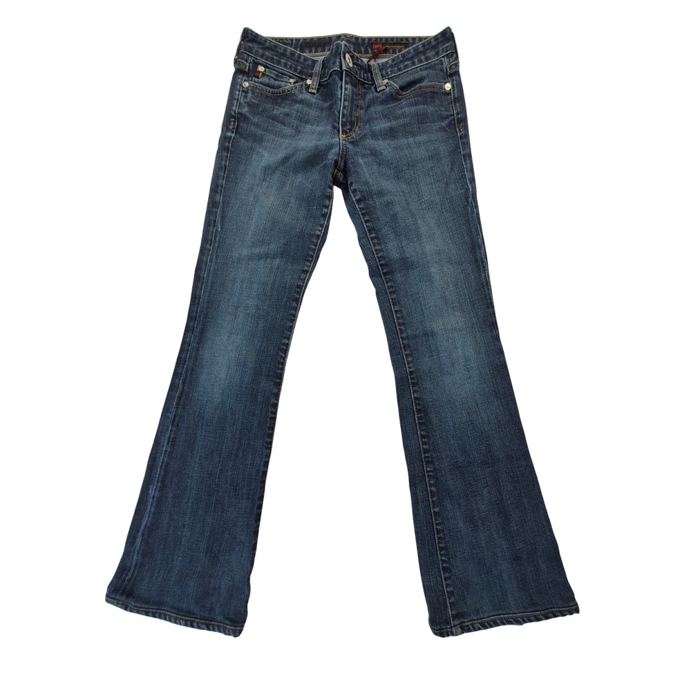 AG Adriano Goldschmied Angel Bootcut Jeans Women's 27R Blue Pima Cotton